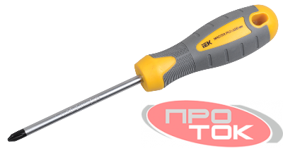 Отвертка шлицевая Master 4х100мм ИЭК TSC-1SL-4100