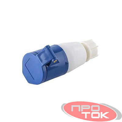 Розетка переносная PPC 223 32А 3п 2P+PE 220В IP44 Pro JazzWay 5072510