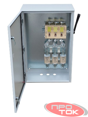 Ящик силовой ЯРП-400-54 УХЛ2 с ППН-37 400А IP54 держатели медь Электротехник ET519768