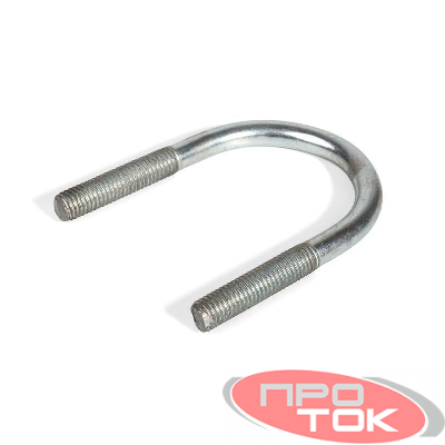 Болт U-образный 1дюйм М8 оцинк. (уп.100шт) Fortisflex 63122