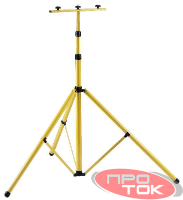 Стойка для прожекторов FS-001 1.5м желт. Ultraflash 13340