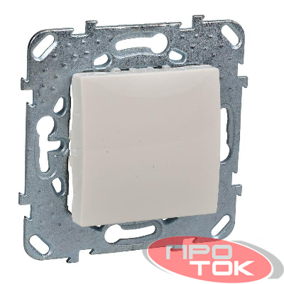 Механизм выключателя 1-кл. СП UNICA 10А IP20 беж. SchE MGU5.201.25ZD