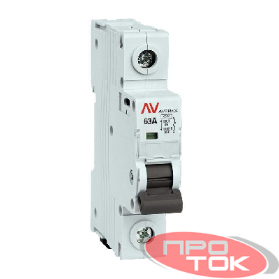 Выключатель нагрузки 1п 63A AVN AVERES EKF avn-1-63-av