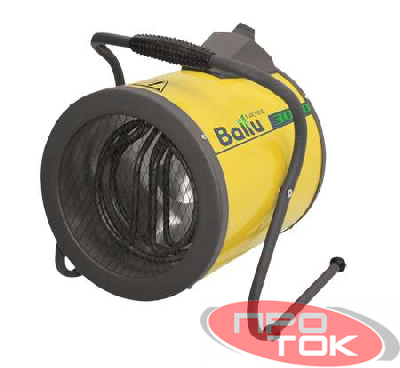Пушка тепловая PRORAB 3кВт 220В 300куб.м/ч BHP-P-3 Ballu НС-1035078