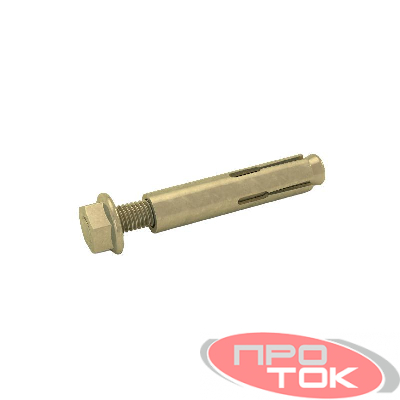 Болт анкерный с гайкой М8 10х75 ANBG10-75 сталь КМ LO0849
