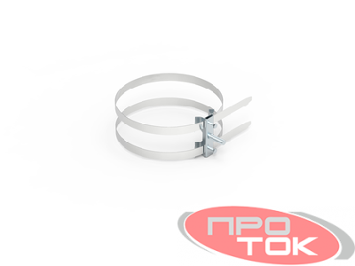 Хомут двойной трубный для изоляционной штанги d0-150мм M8 DKC NK3101