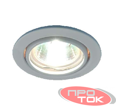 Светильник Montana 51 1 01 штампов. поворот. MR16 бел. ИТАЛМАК IT8091