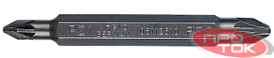 Бита двухсторонняя Industrial PH1/PH2 60мм Felo 06112610