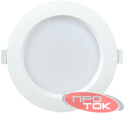 Светильник светодиодный ДВО 1701 9Вт 4000К IP40 встраив.  круг бел. IEK LDVO0-1701-09-4000-K01