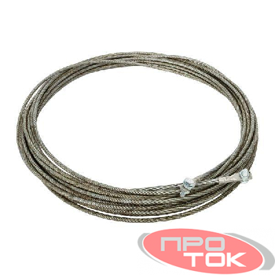 Трос стальной грозозащитный 50кв.мм (уп.25м) EKF lp-d3050