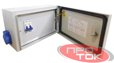 Ящик с понижающим трансформатором ЯТП 0.25 230/24 (2 авт. выкл.) IP54 TOKOV ELECTRIC TKE-TT12-24-250-54