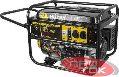 Бензогенератор DY6500LX 1ф 5000Вт электростартер HUTER 64/1/7