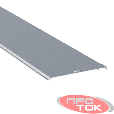 Крышка для лотка осн.100 L3000 сталь 0.55мм оцинк. EKF k100100-0.55