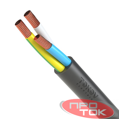 Кабель TOKOV ELECTRIC КГтп-ХЛ 3х0.75 380/660-3 (м) 00-00027207