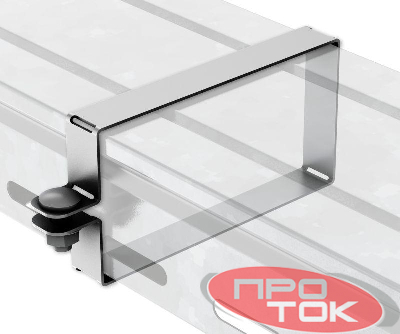 Хомут крышки лотка 100х100мм универсальный EZ IEK CKL10D-HK-100-100-EZ