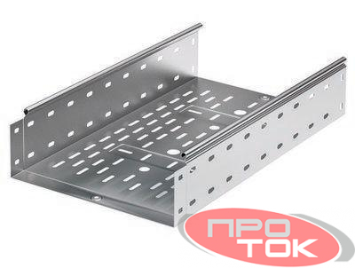 Лоток листовой перфорированный 200х80 L3000 сталь 0.8мм DKC 35304