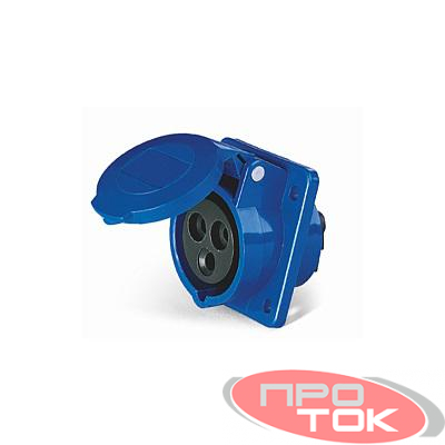 Розетка стационарная СП PPC 413 16А 3п 2Р+РЕ 220В IP44 Pro JazzWay 5072930
