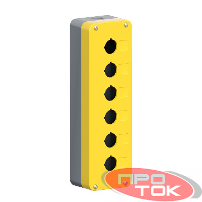 Корпус под кнопочный пост 6 мест DKC MC06
