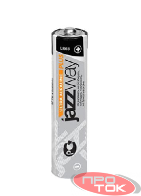 Элемент питания алкалиновый LR03 Ultra Alkaline PB-24 (уп.24шт) JAZZway 5026834