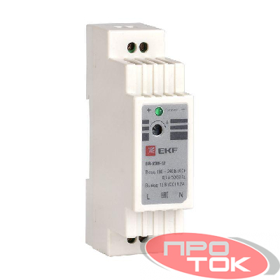Блок питания 12В DR-15W-12 PROxima EKF dr-15w-12