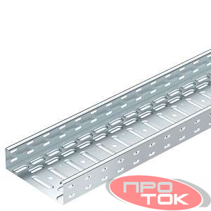 Лоток листовой перфорированный 300х60 L3000 сталь 0.7мм LKS 630 FS RU оцинк. OBO 6048918