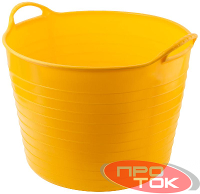 Ведро гибкое пластиковое 40л FIT 67849