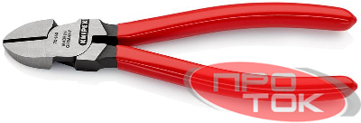 Бокорезы L-160мм твердость кромок 62 HRC черн. Knipex KN-7001160
