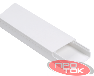 Кабель-канал 100х40 L2000 пластик ECOLINE ИЭК CKK11-100-040-1-K01