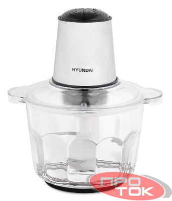 Измельчитель электрический HYC-G4120 2л. 400Вт серебр. HYUNDAI 1195145