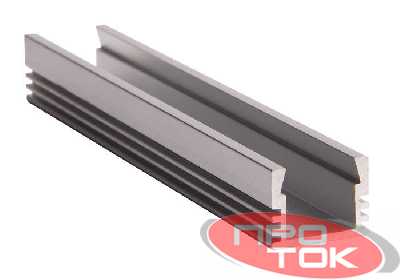 Профиль PAL 1612 накладной (дл.2м) анодированный JazzWay 1009647