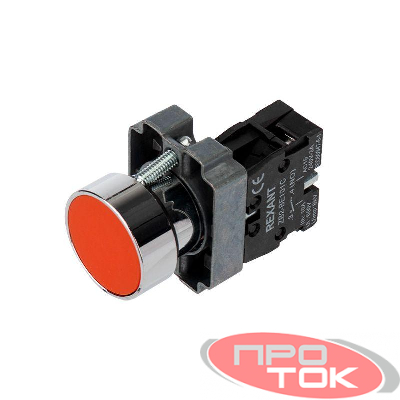 Кнопка XB2 красн. NC Rexant 36-5520