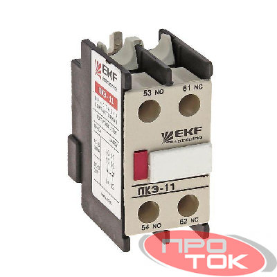 Приставка конт. ПКЭ-02 2НЗ EKF ctr-sc-21