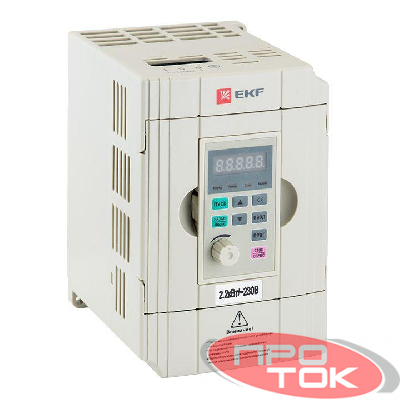 Преобразователь частоты 2.2/4кВт 1х230В VECTOR-100 PROxima EKF VT100-2R2-1B