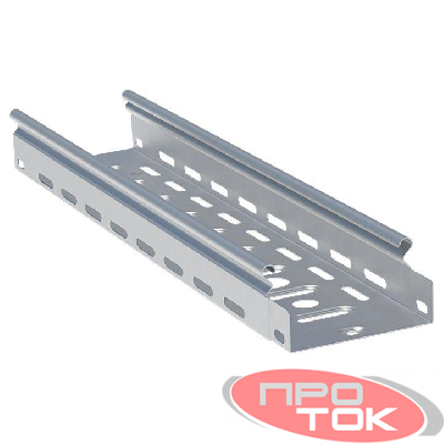 Лоток листовой перфорированный 50х200 L3000 0.7мм EKF L5020001