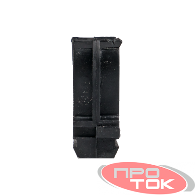 Держатель для труб (клипса) d32мм черн. (уп.50шт) Plast EKF derj-z-32-black