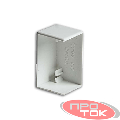 Заглушка для кабель-канала РКК 30х25 бел. Ruvinil ЗГЛ-30х25